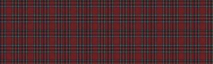 Carta Da Parati Tartan - Inkiostro Bianco - immagine 3