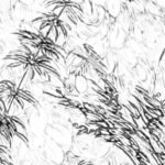 Carta Da Parati Foresta - Inkiostro Bianco - immagine 2