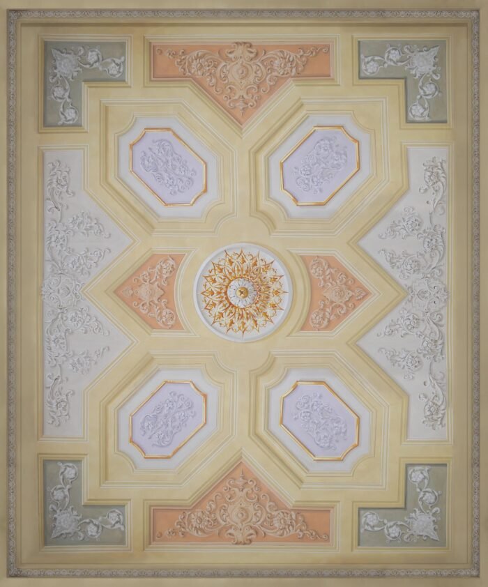 Carta Da Parati Ceiling - Inkiostro Bianco - immagine 3