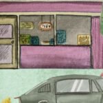 Carta Da Parati South Beach - Inkiostro Bianco - Image 4