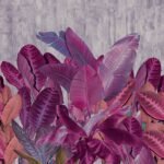 Carta Da Parati Herbage - Inkiostro Bianco - immagine 4
