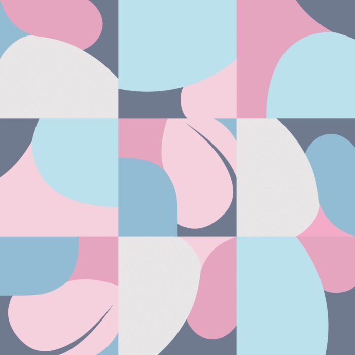 Carta Da Parati Jigsaw- Inkiostro Bianco - immagine 3