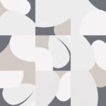 Carta Da Parati Jigsaw- Inkiostro Bianco - immagine 4