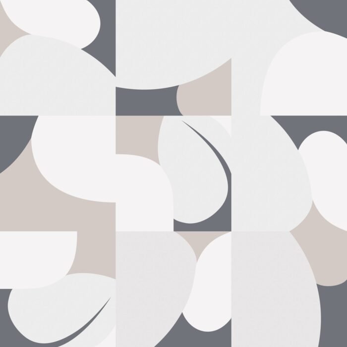 Carta Da Parati Jigsaw- Inkiostro Bianco - immagine 4