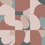 Carta Da Parati Jigsaw- Inkiostro Bianco - immagine 5
