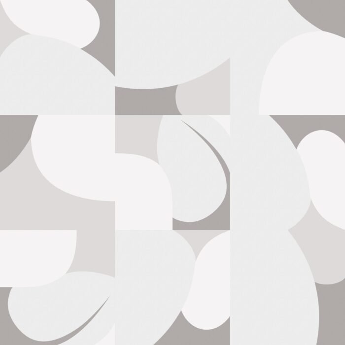 Carta Da Parati Jigsaw- Inkiostro Bianco - immagine 6