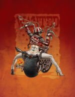 Carta Da Parati Wanted - Inkiostro Bianco - immagine 3