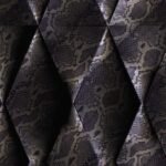Carta Da Parati Python - Inkiostro Bianco - Image 2