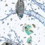 Carta Da Parati Branches - Inkiostro Bianco - immagine 3