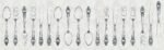 Carta Da Parati Silverware - Inkiostro Bianco - Image 4