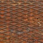Carta Da Parati Rusty Grate - Inkiostro Bianco - immagine 2