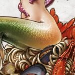 Carta Da Parati Incanto di mare - Inkiostro Bianco - immagine 2