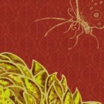 Carta Da Parati Flamboyant - Inkiostro Bianco - immagine 3