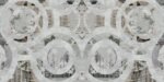 Carta Da Parati Cosmato Romano - Inkiostro Bianco - immagine 4