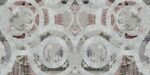 Carta Da Parati Cosmato Romano - Inkiostro Bianco - immagine 5