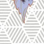 Carta Da Parati Natzumi - Inkiostro Bianco - immagine 2