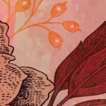 Carta Da Parati Profumo - Inkiostro Bianco - immagine 2