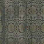 Carta Da Parati Damasked Concrete - Inkiostro Bianco - immagine 5