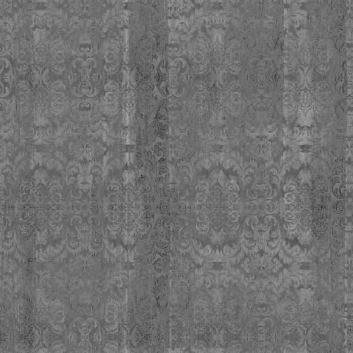 Carta Da Parati Damasked Concrete - Inkiostro Bianco - Image 6
