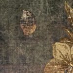 Carta Da Parati Autumn Poetry - Inkiostro Bianco - immagine 2