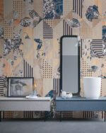 Carta Da Parati Innesto - Inkiostro Bianco