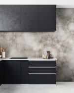 Carta Da Parati Kaleidoscope - Inkiostro Bianco