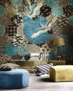 Carta Da Parati Kioto - Inkiostro Bianco