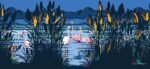 Lagoon Wallpaper - Inkiostro Bianco - Image 3