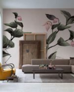 Carta Da Parati Medinilla - Inkiostro Bianco