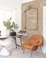 Carta Da Parati Medusa - Inkiostro Bianco