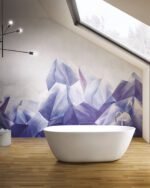 Carta Da Parati Mineral - Inkiostro Bianco