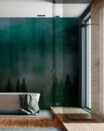 Carta Da Parati Mist - Inkiostro Bianco