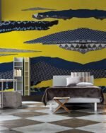 Carta Da Parati Myriad Dreams - Inkiostro Bianco