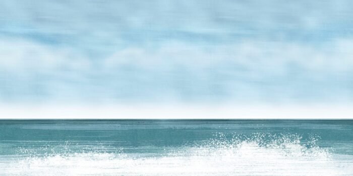 Oltremare Wallpaper - Inkiostro Bianco - Image 4
