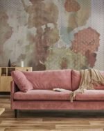 Carta Da Parati Pink Metal - Inkiostro Bianco