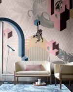 Carta Da Parati Planet Of The Apes - Inkiostro Bianco