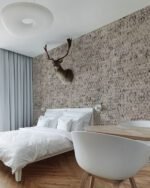 Carta Da Parati Plots - Inkiostro Bianco