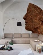 Carta Da Parati Special Edition Rockface - Inkiostro Bianco