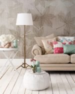 Carta Da Parati Sweet November - Inkiostro Bianco