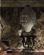 Carta Da Parati Tampura - Inkiostro Bianco