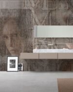 Carta Da Parati The Secret Unveiled - Inkiostro Bianco