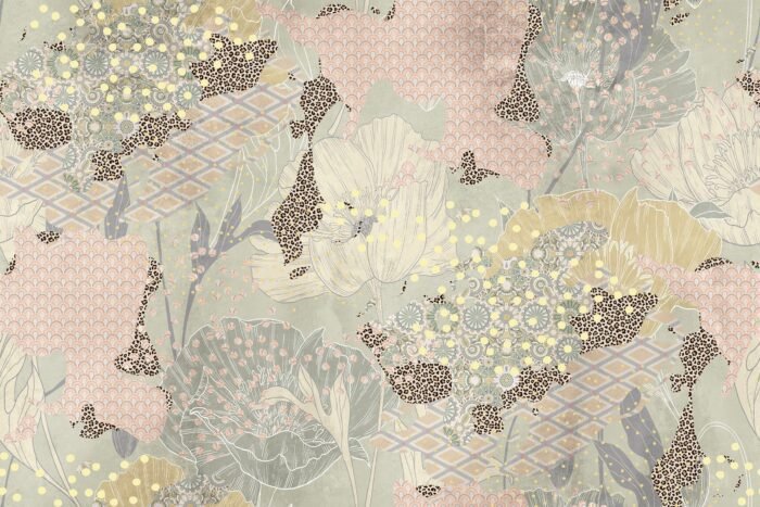 Carta Da Parati Understory - Inkiostro Bianco - Image 3