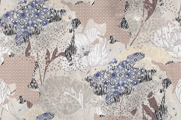 Carta Da Parati Understory - Inkiostro Bianco - Image 4