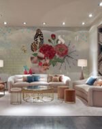 Carta Da Parati Viceversa - Inkiostro Bianco