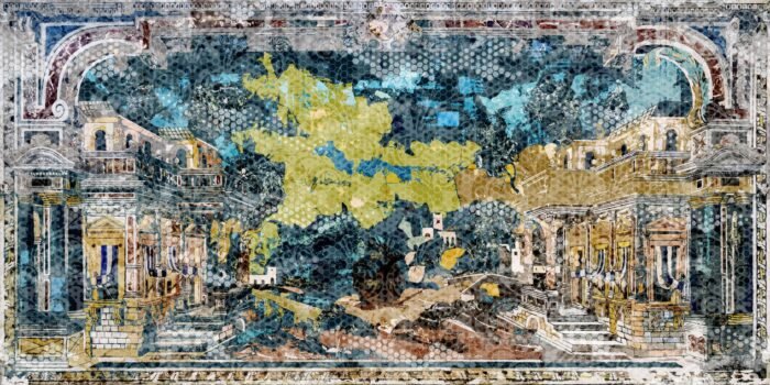 Visione Wallpaer - Inkiostro Bianco - Image 3