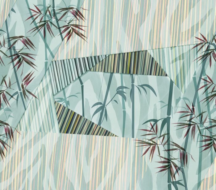 Carta Da Parati Wild Layers - Inkiostro Bianco - Image 4