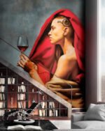 Carta Da Parati Special Edition Wine Tasting - Inkiostro Bianco