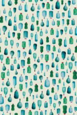 Carta Da Parati Bottle Fly - Inkiostro Bianco - immagine 2