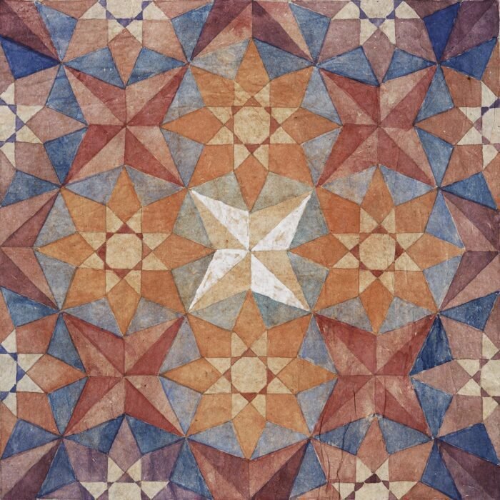 Carta Da Parati Caleido Rosa - Inkiostro Bianco - immagine 2