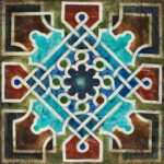 Carta Da Parati Giardino all’imbrunire - Inkiostro Bianco - immagine 2